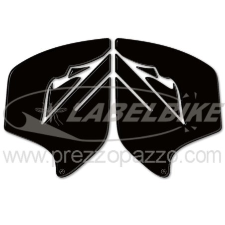 ADESIVI 3D PROTEZIONI LATERALI SERBATOIO compatibili x MOTO YAMAHA SUPER TENERE